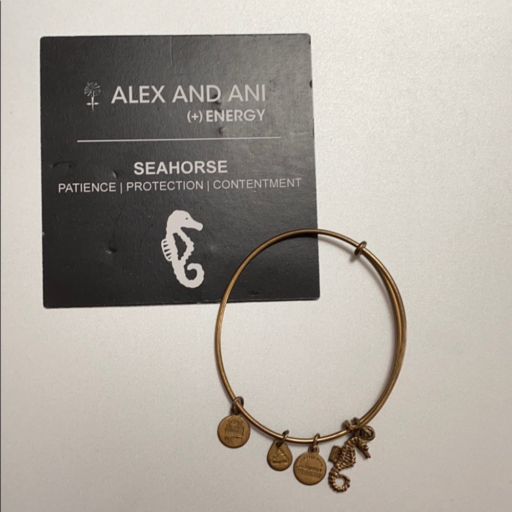 Alex and Ani Seahorse Bracelet